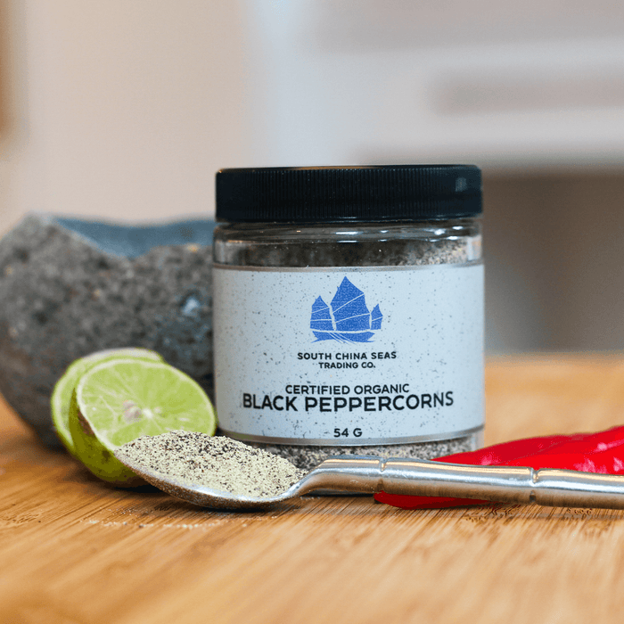 Ground Black Peppercorn , Organic Granville Island Spice Co. - South China Seas Trading Co.