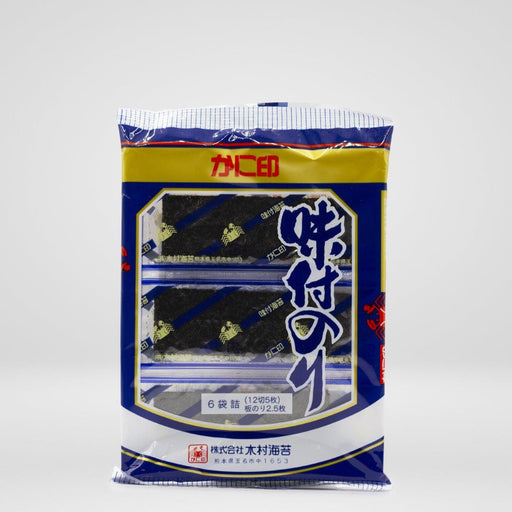 Seasoned Nori Snacks, Ajitsuke Nori Kani Jirushi - South China Seas Trading Co.